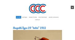 Desktop Screenshot of cccmodelcars.com